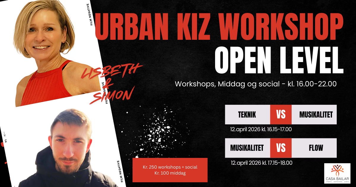 Workshop & dinner: Urban Kiz Fusion