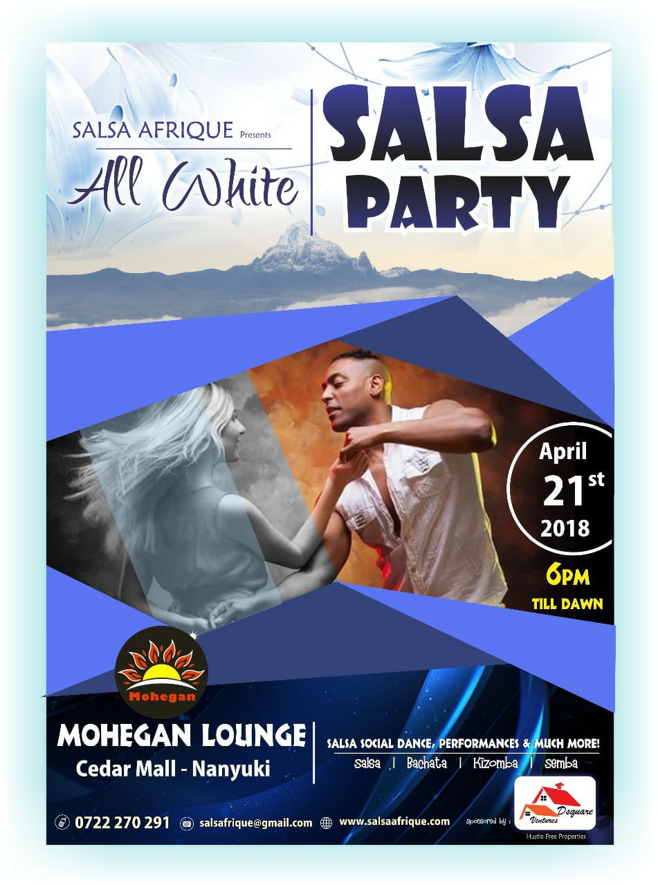 ALL WHITE SALSA PARTY - Nanyuki