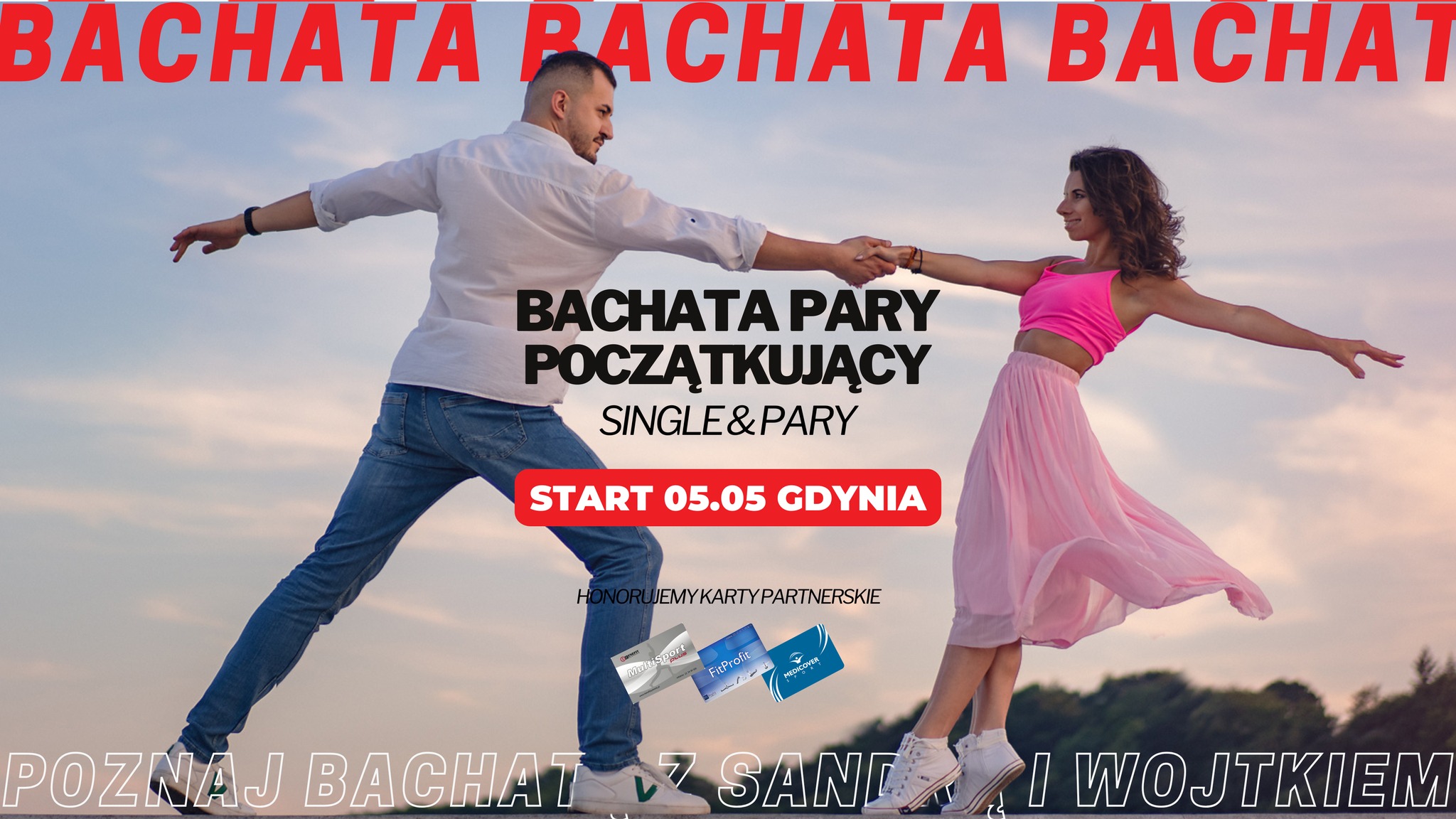 BACHATA W PARACH od podstaw edycja letnia Gdynia, 05.05.2025
