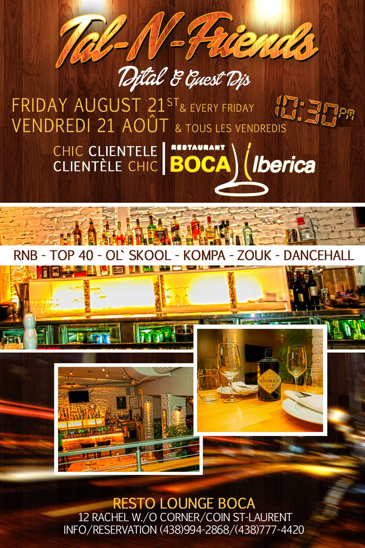Boca Resto Lounge***Tal-N-Friends Friday***