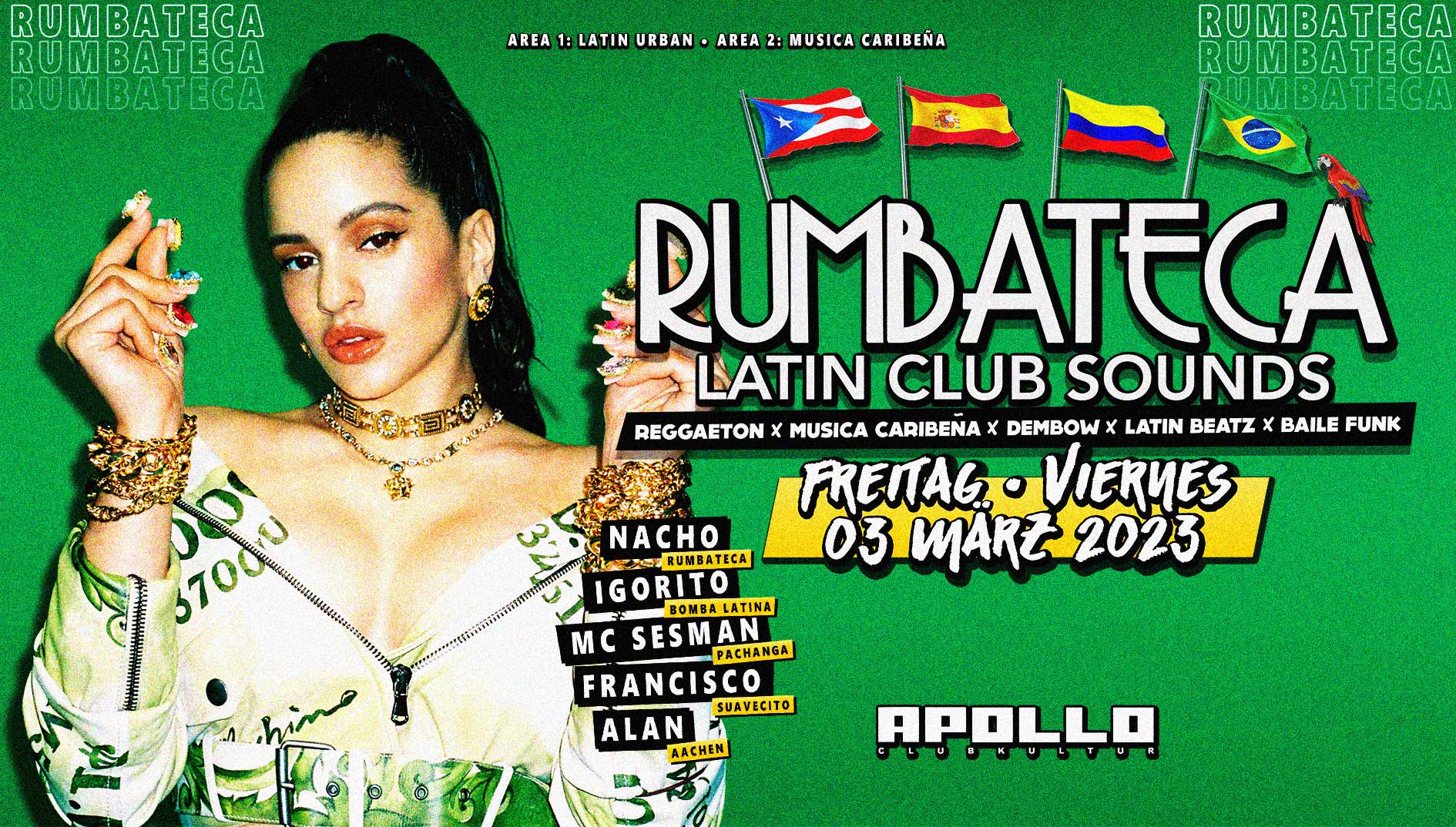FR 03.03 • RUMBATECA • Latin Club Sounds • Club Apollo Aachen
