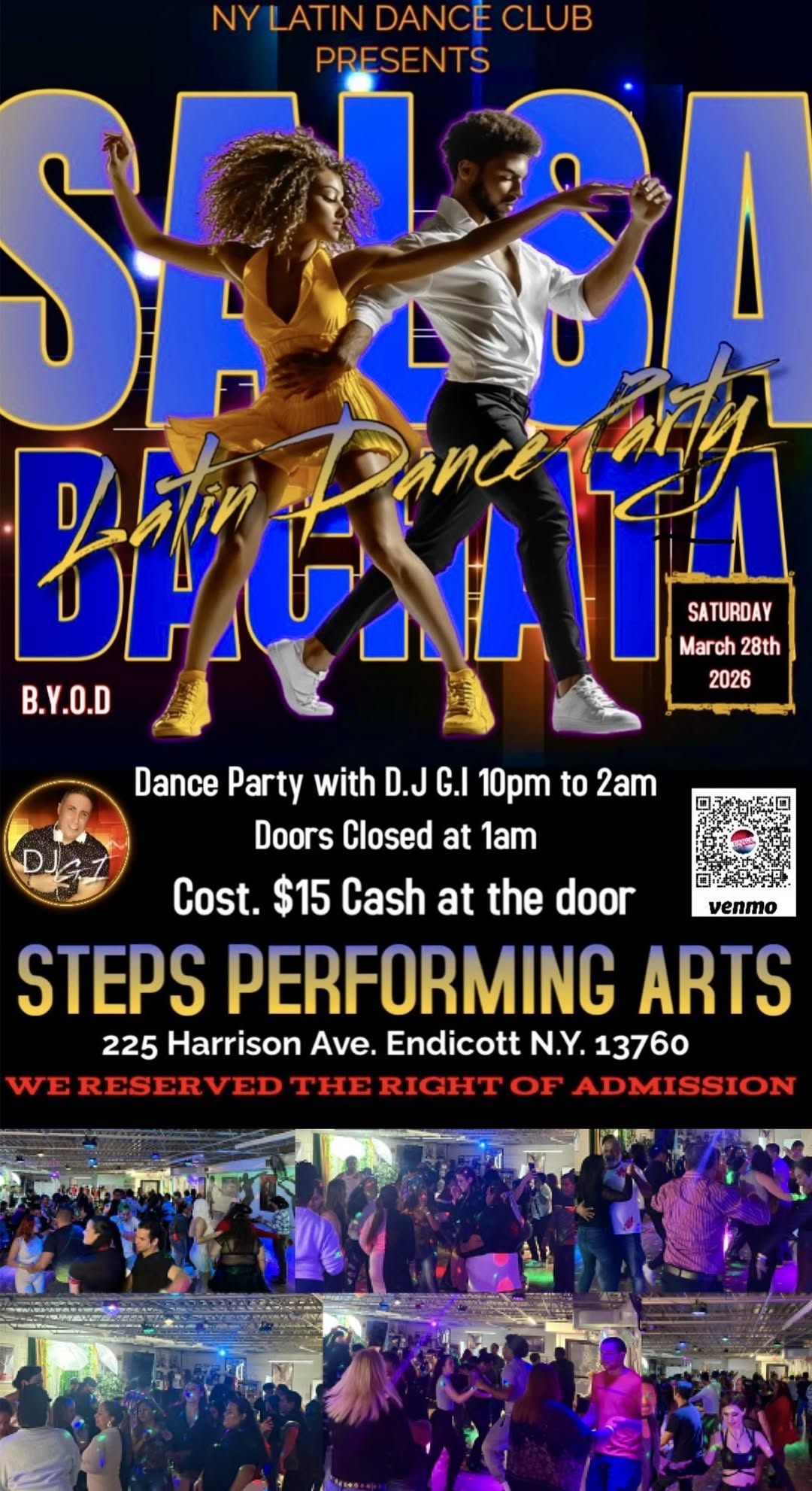 SALSA & BACHATA NIGHT LATIN DANCE PARTY