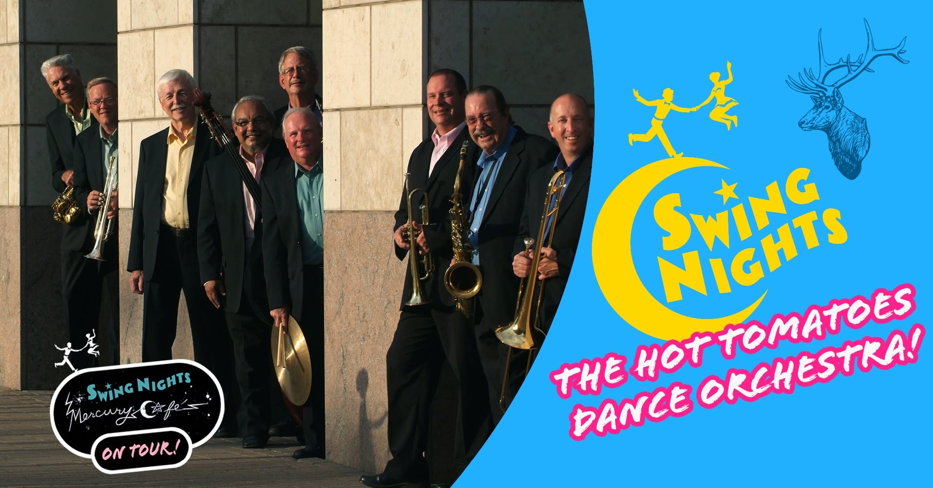 The Hot Tomatoes Dance Orchestra at Lakewood Elk's, "Mercury Cafe On Tour!"