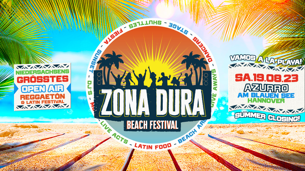 ZONA DURA Hannover Beach Festival SA.19.08.23 Azzurro am Blauen See