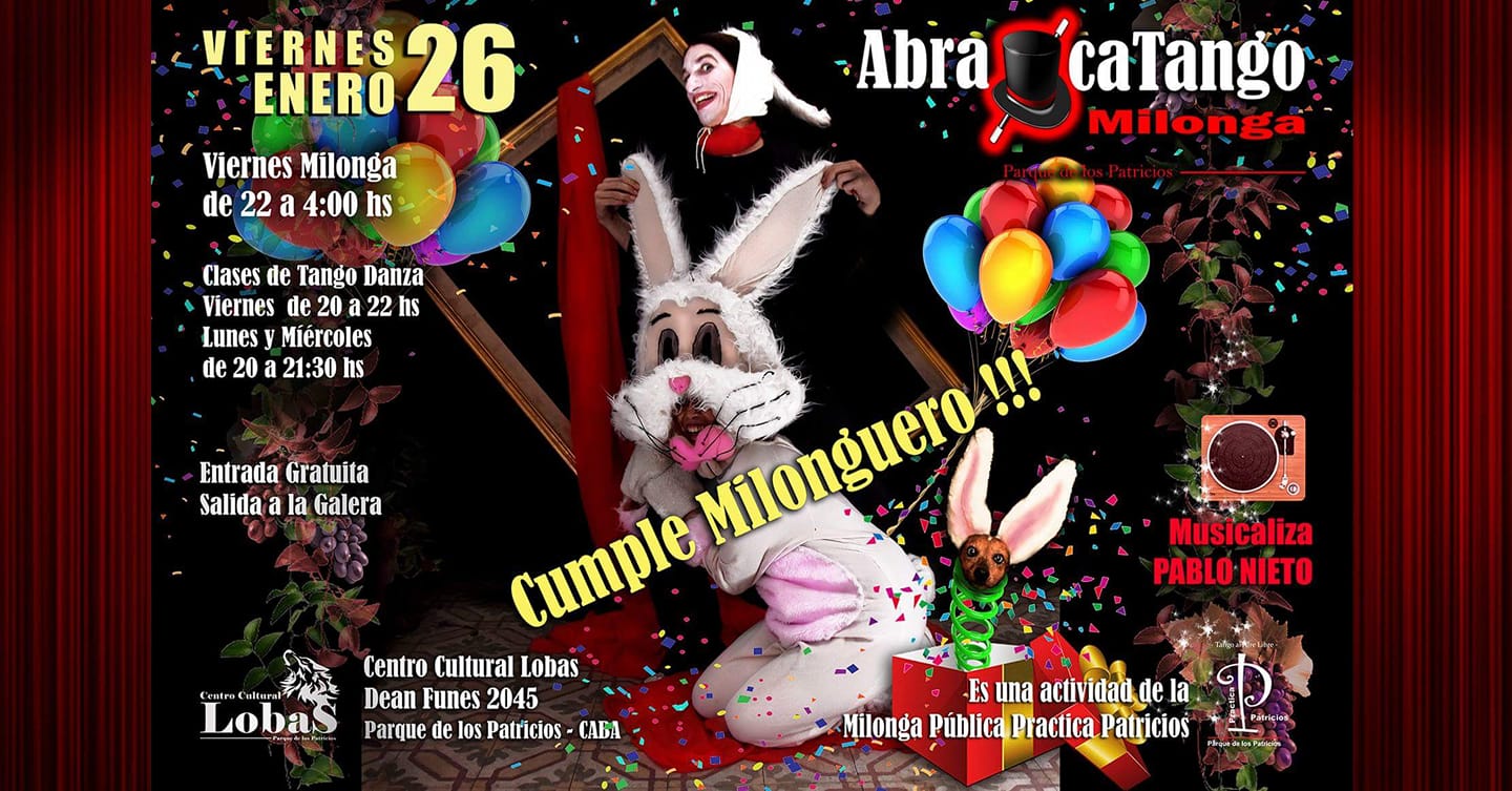 Abracatango Milonga- Viernes 26 De Enero!