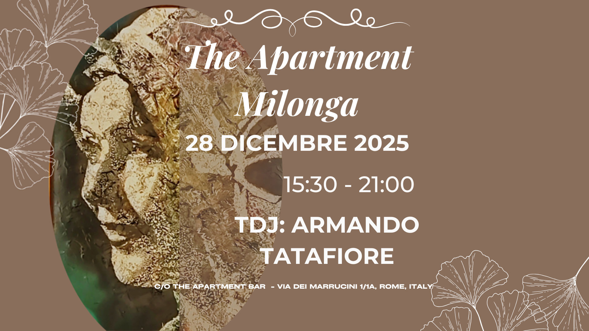 The Apartment Milonga*28.12.2025* Tdj Armando Tatafiore