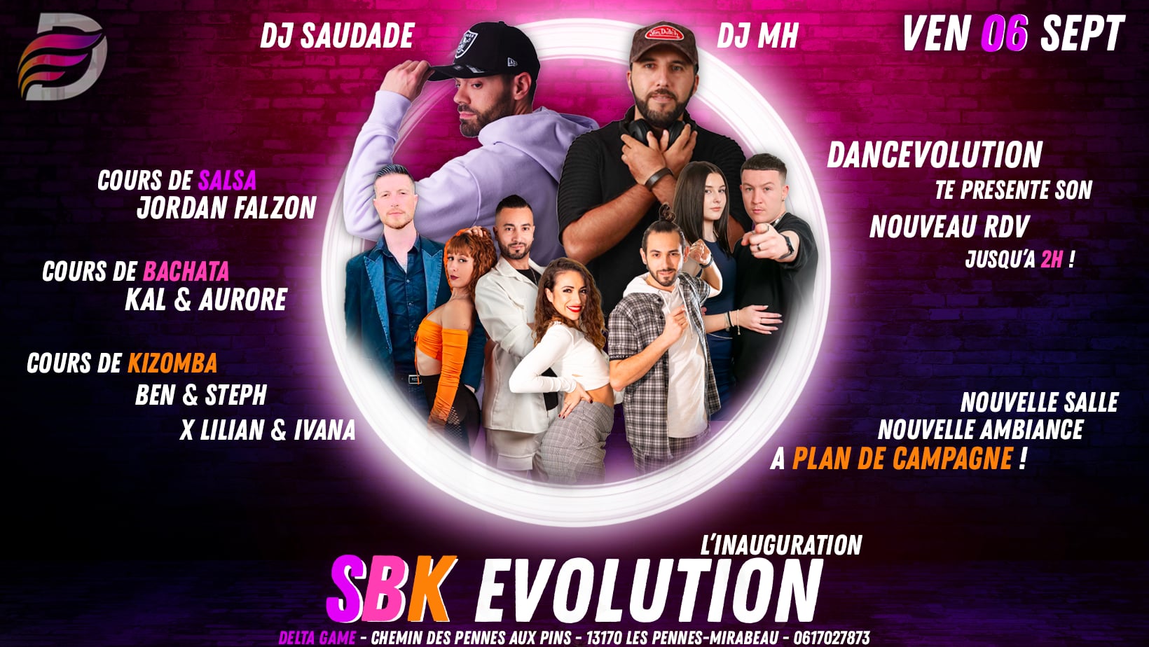 SBK Evolution - Spéciale Inauguration - Delta Game - Plan de Campagne - DJ MH & DJ SAUDADE