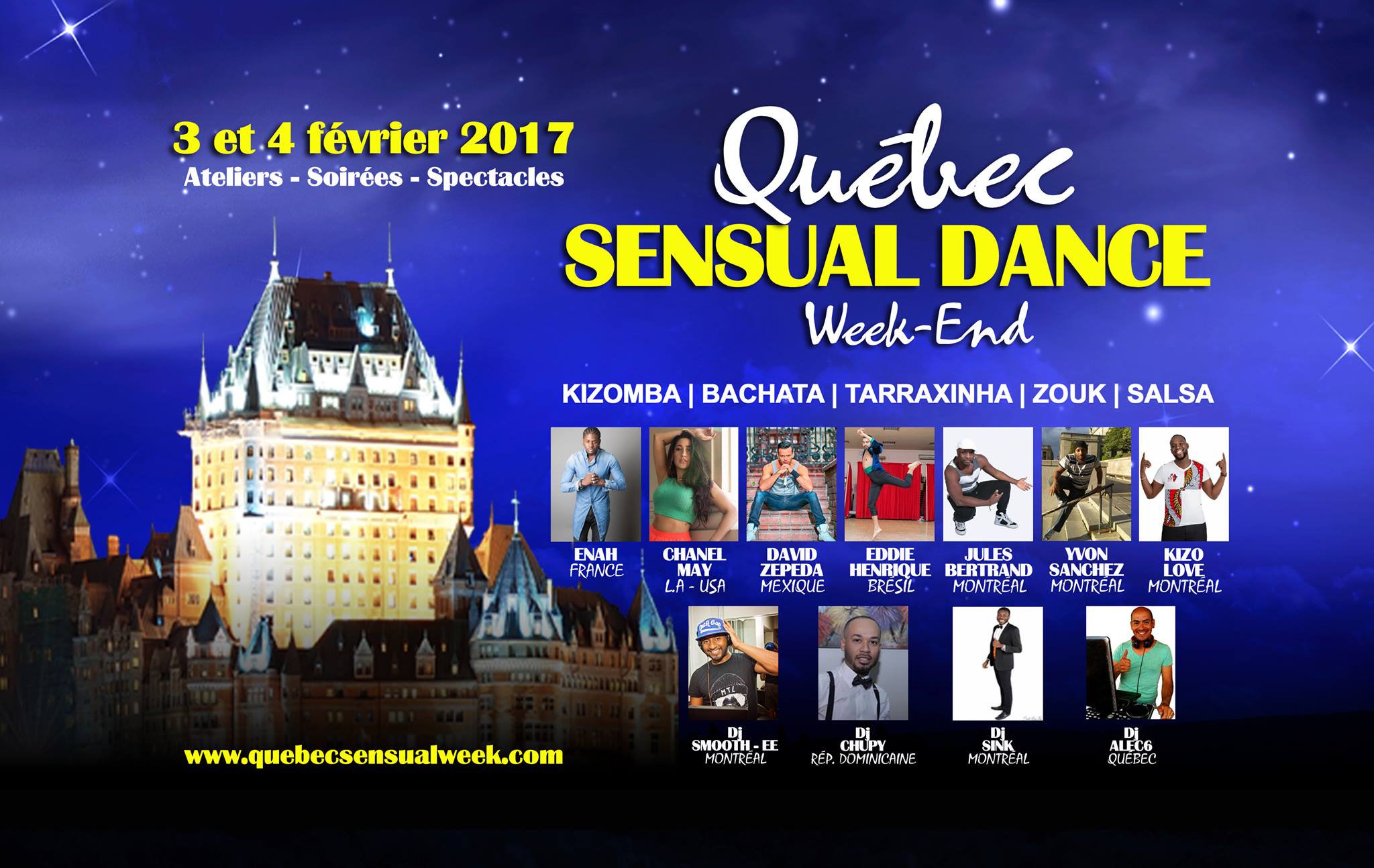 Québec Sensual Dance Week-End
