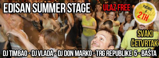 Salsa Party - Edisan Summer Stage - Četvrtak