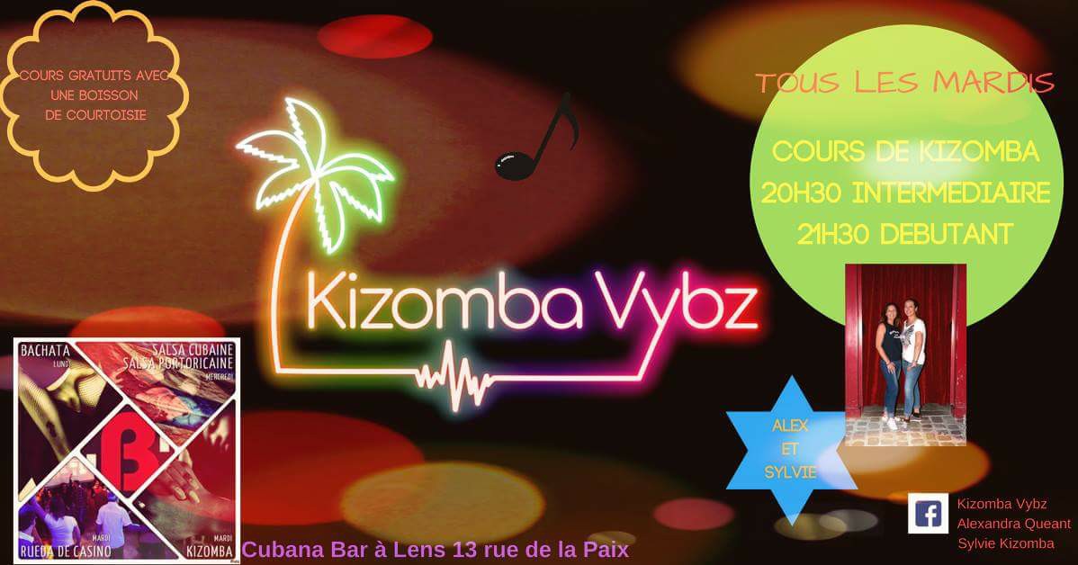 Cours gratuits Kizomba Inter & Débutant par Kizomba Vybz