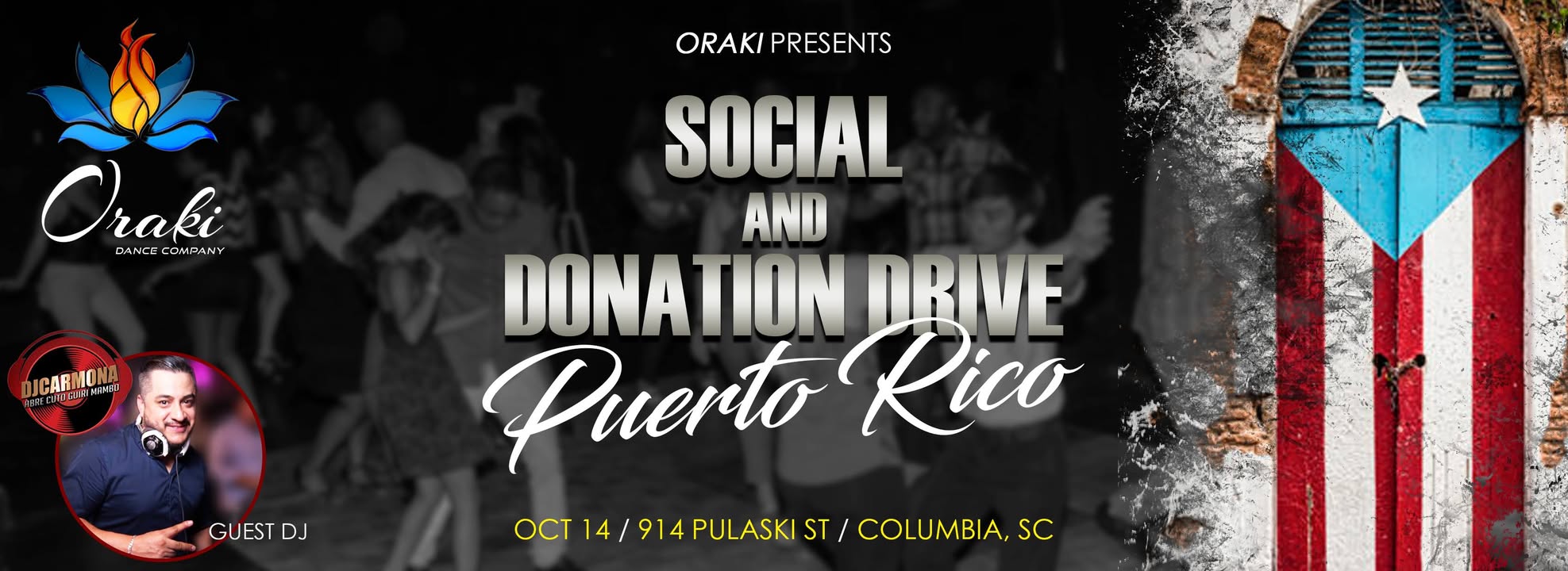 Social & Donation Drive for Puerto Rico
