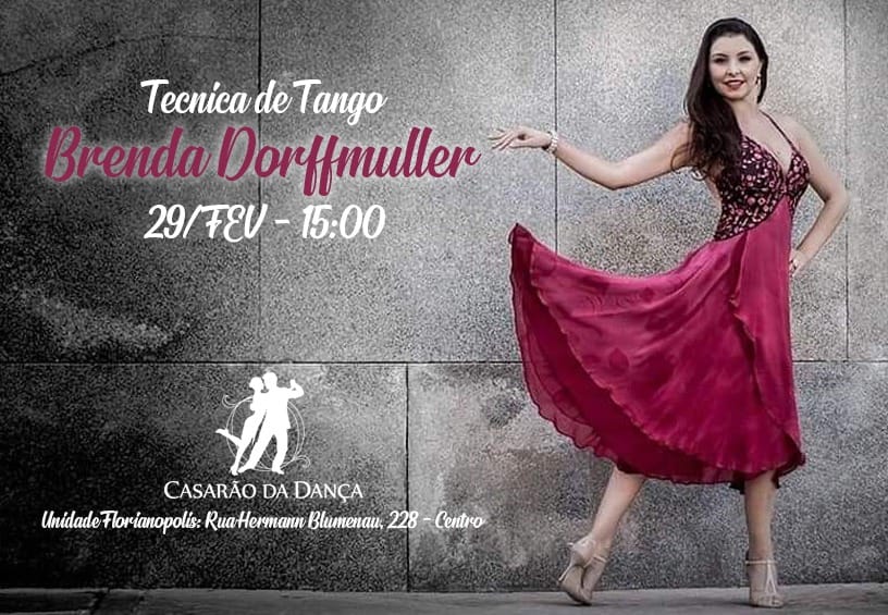 Workshop Técnica de Tango com Brenda Dorffmüller