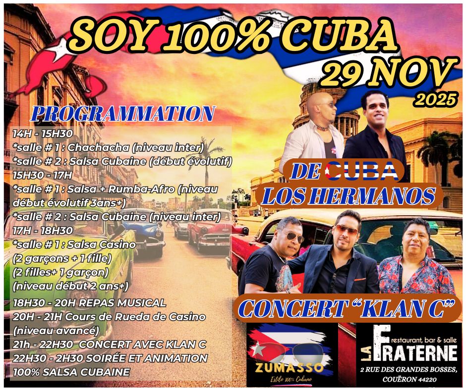 " SOY 💯% CUBA " 29 NOV