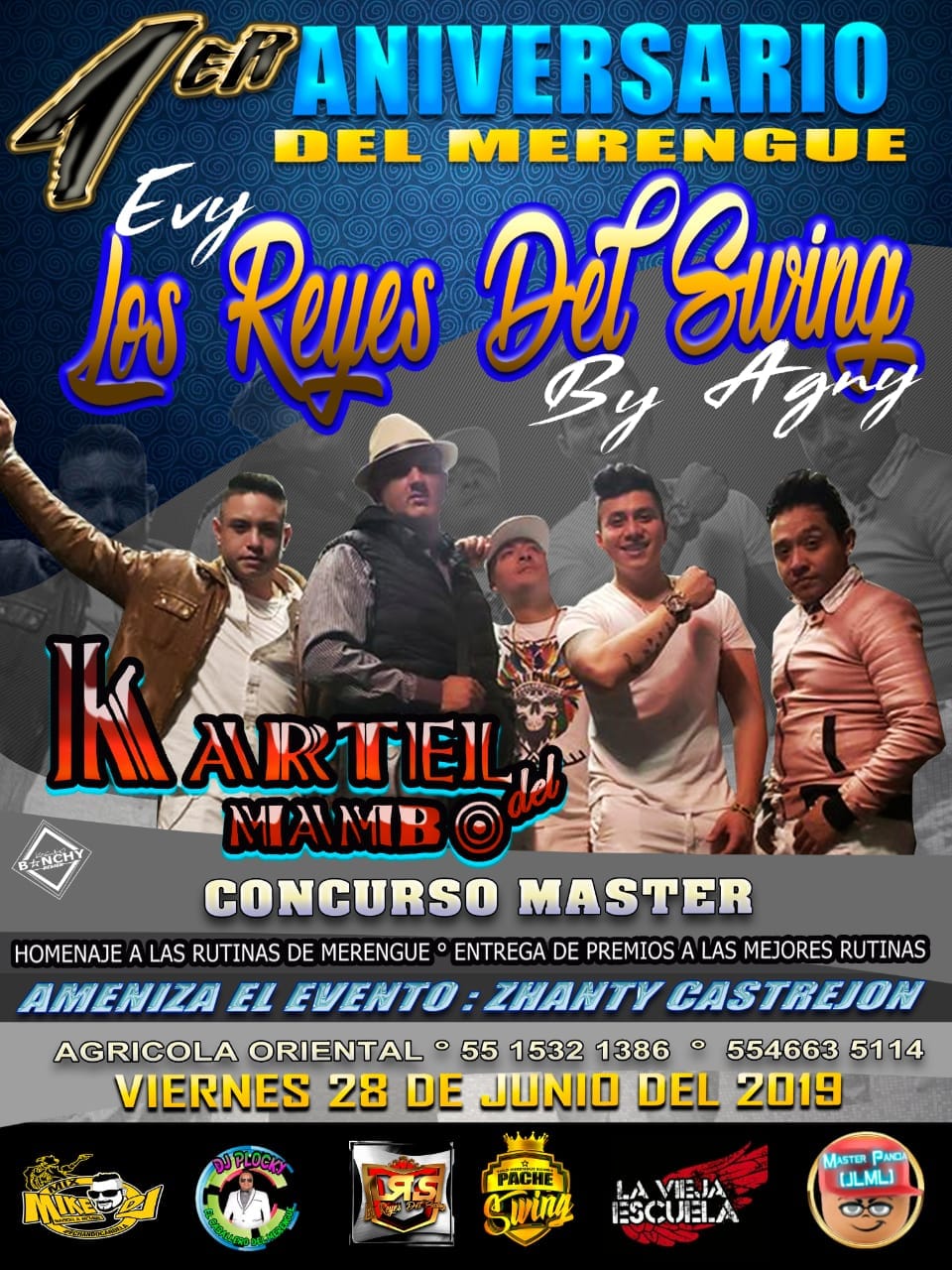 1ER ANIVERSARIO DEL MERENGUE EN MEXICO