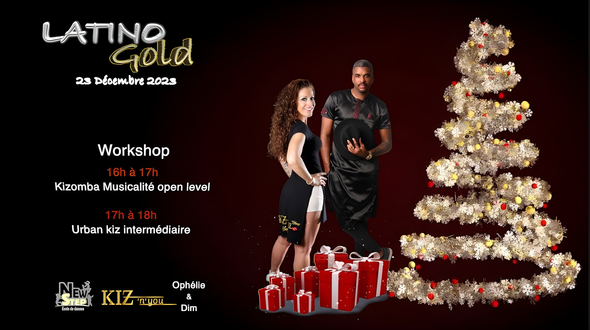 STAGE KIZOMBA avec OPHELIE & DIM-DIM Open Level & Intermédiaire