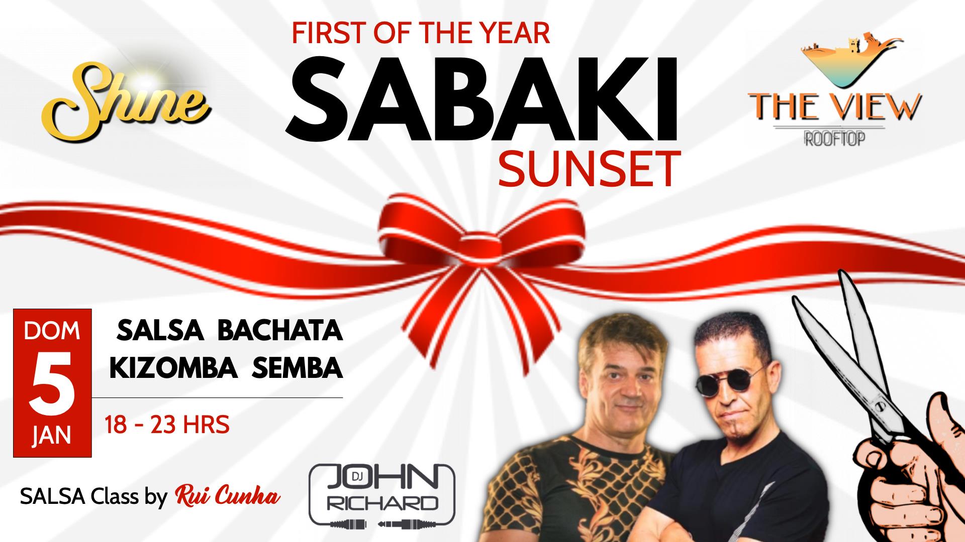 SHINE SaBaKi First Sunset 2020 • DOM.5 Jan @The View Rooftop