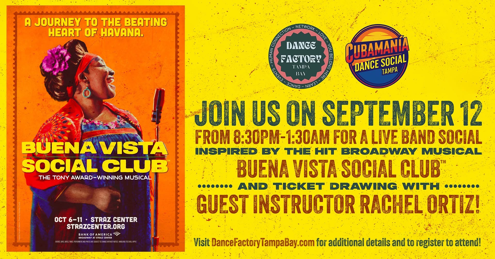 Cubamania Dance Social @The Dance Factory Tampa - Sept