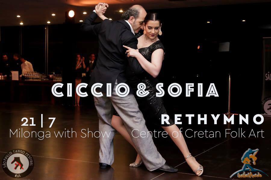 CTH 4 milonga with SHOW by Ciccio & Sofia