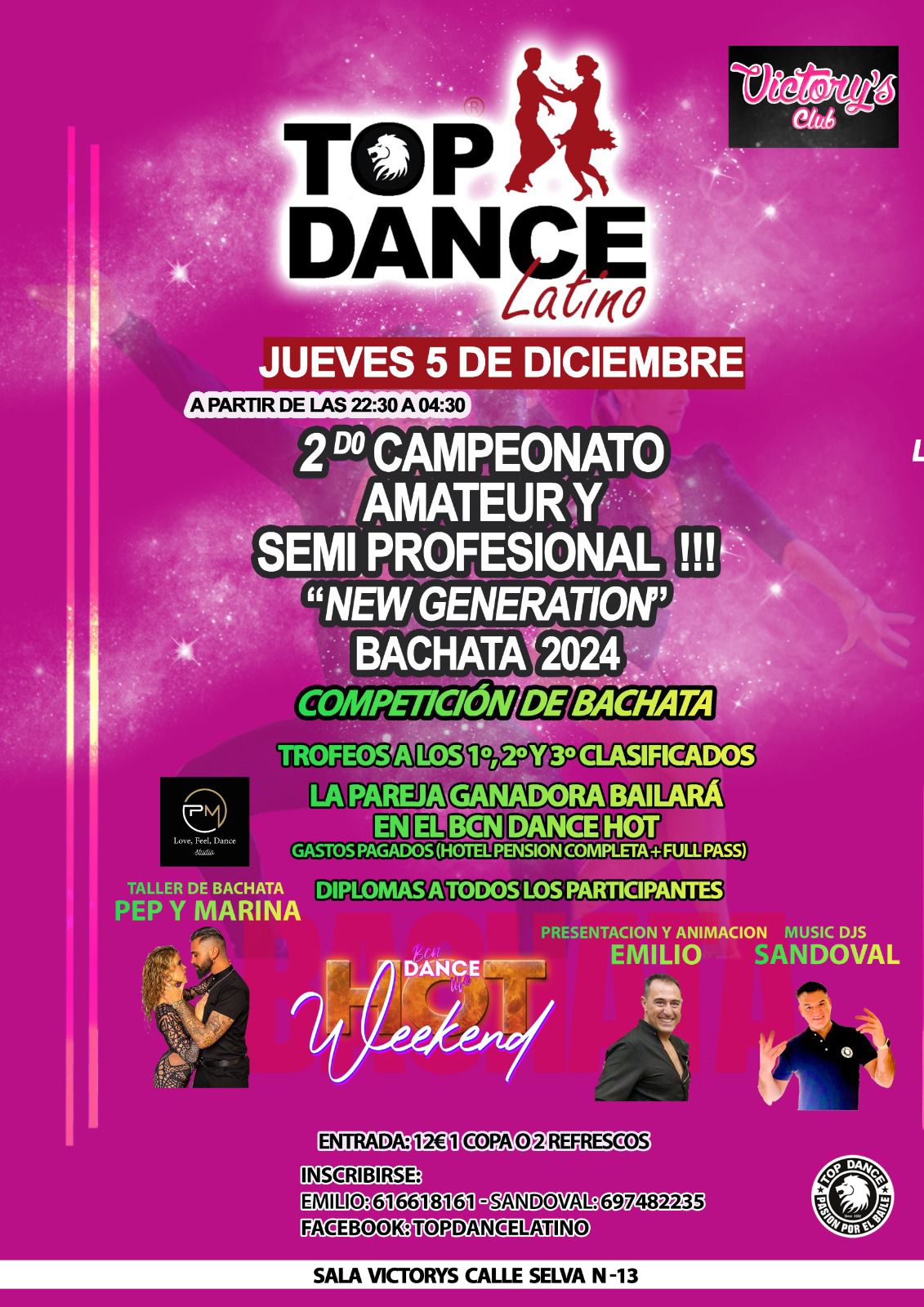 2º Campeonato Balear Amateur de Bachata 2024
