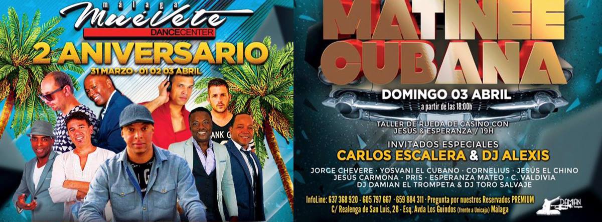 MATINEE CUBANA - II Aniversario Muévete