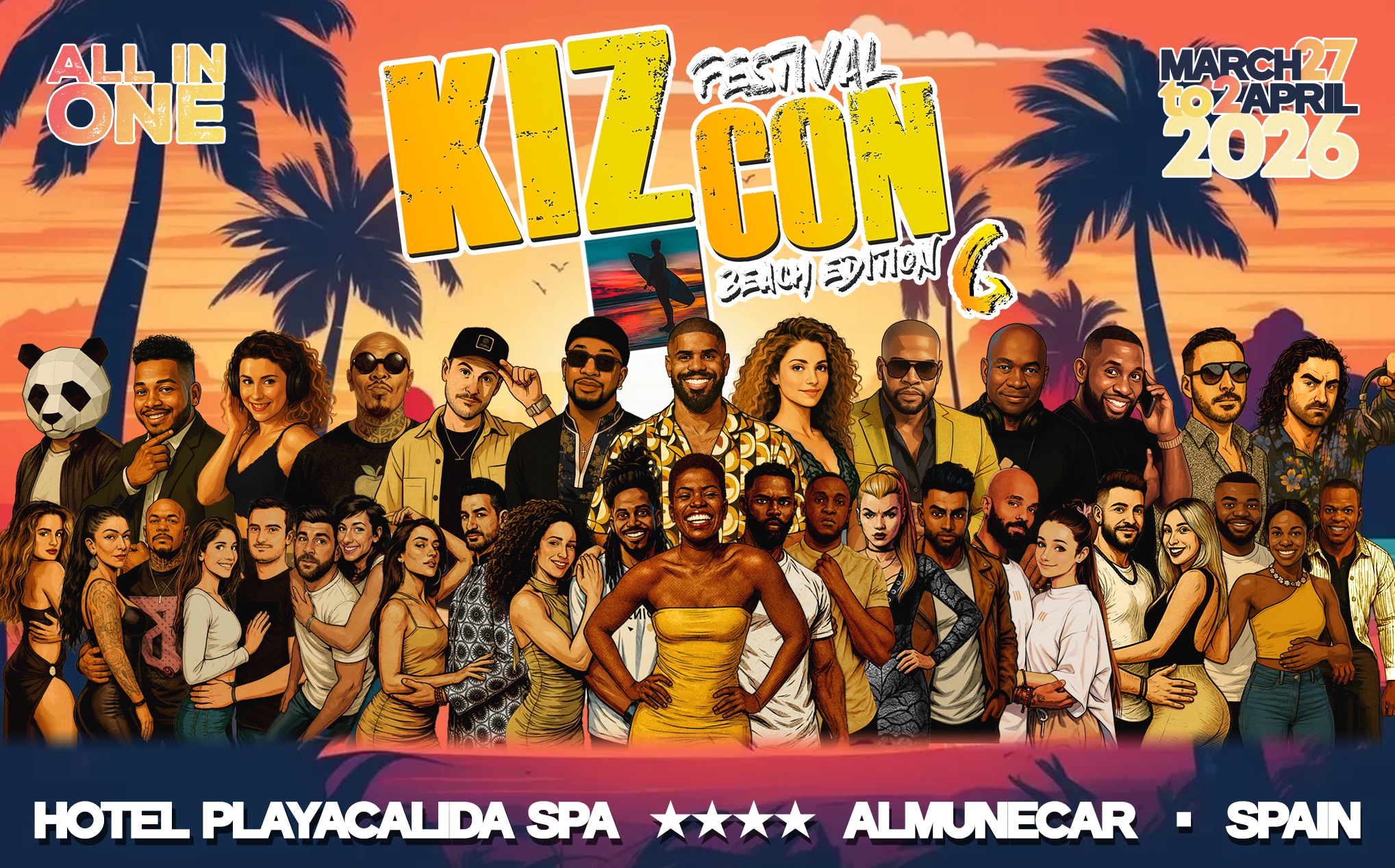 KIZCON 6 KIZOMBA FESTIVAL BEACH EDITION