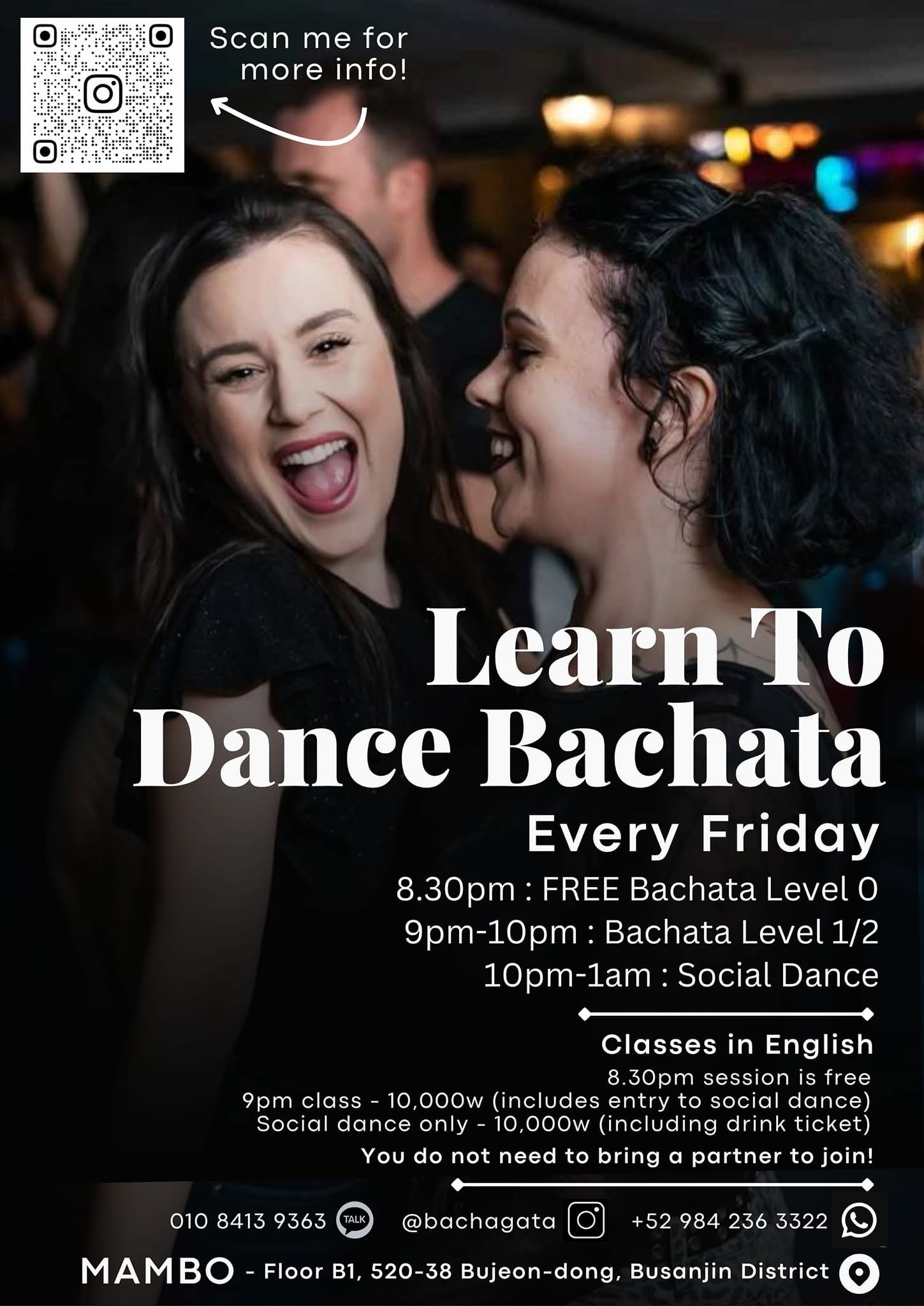 BACHATA IN ENGLISH