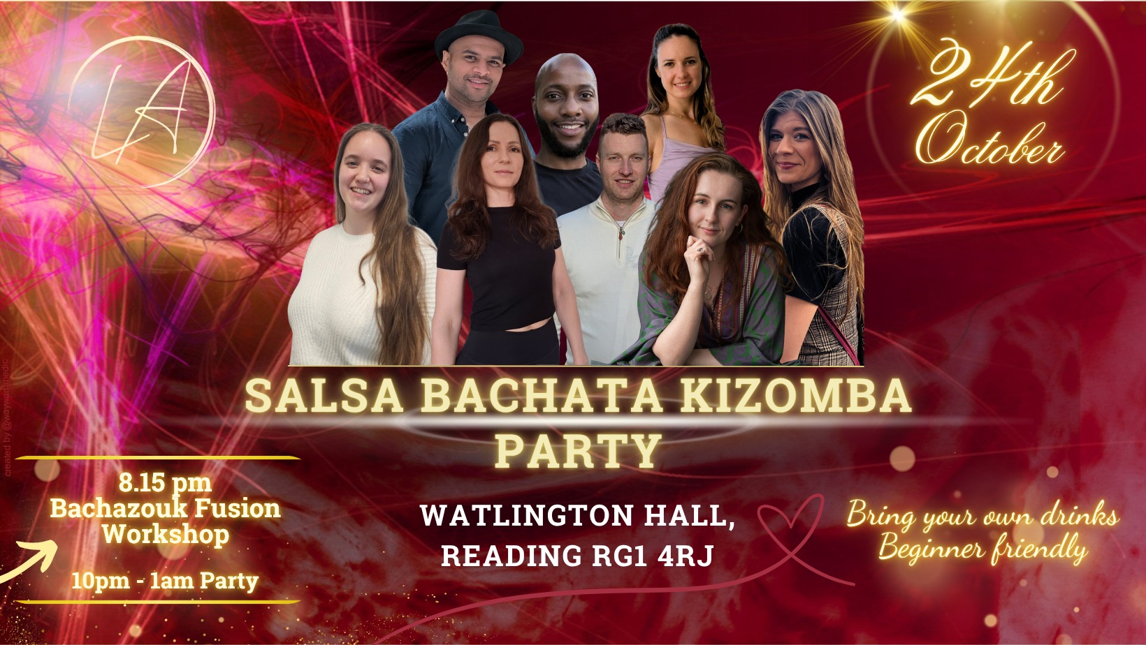 READING - SALSA BACHATA KIZOMBA PARTY OCTOBER EDITION π