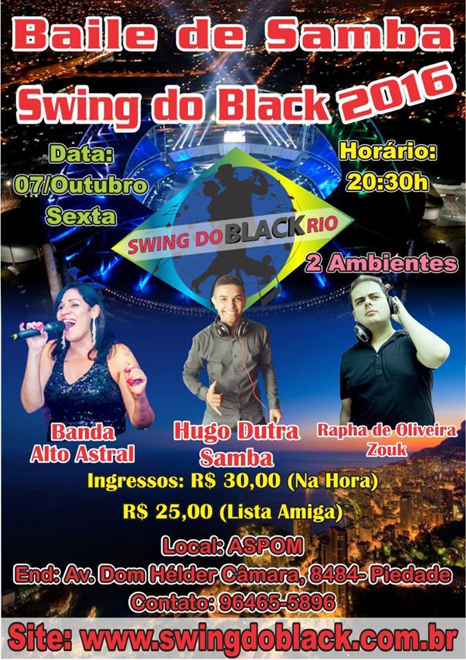 Baile Swing do Black 2016