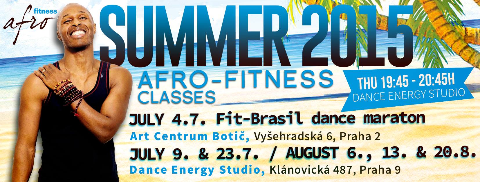 Afro-Fitness letní lekce Summer Classes 2015 :: Vitor Mendes