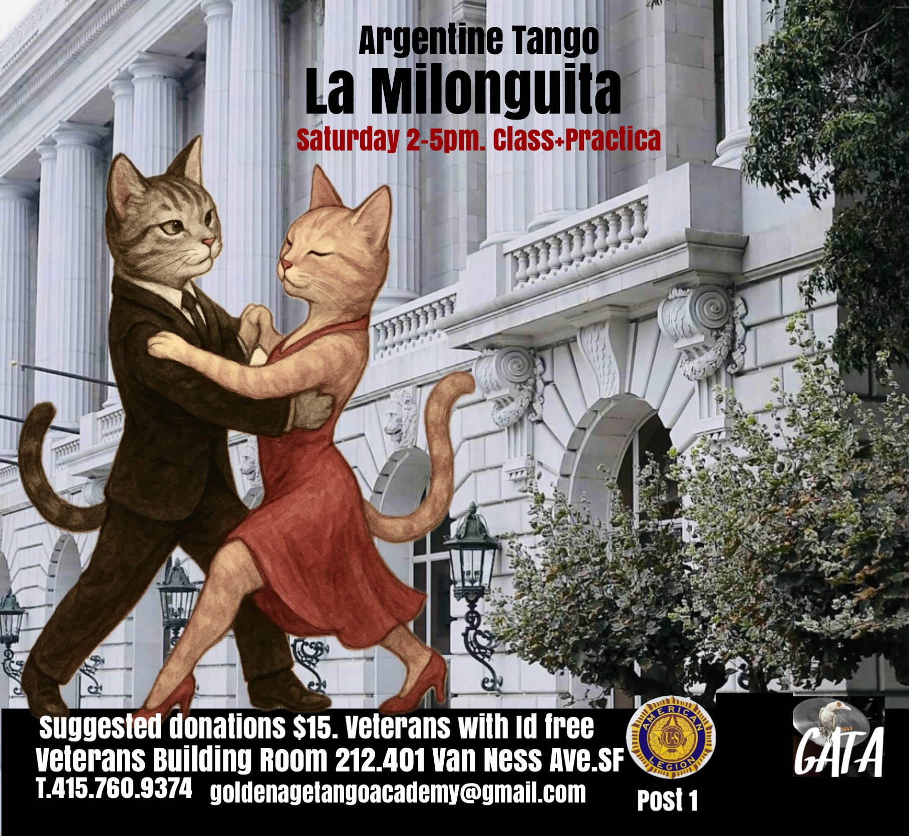 Argentine Tango La Milonguita San Francisco