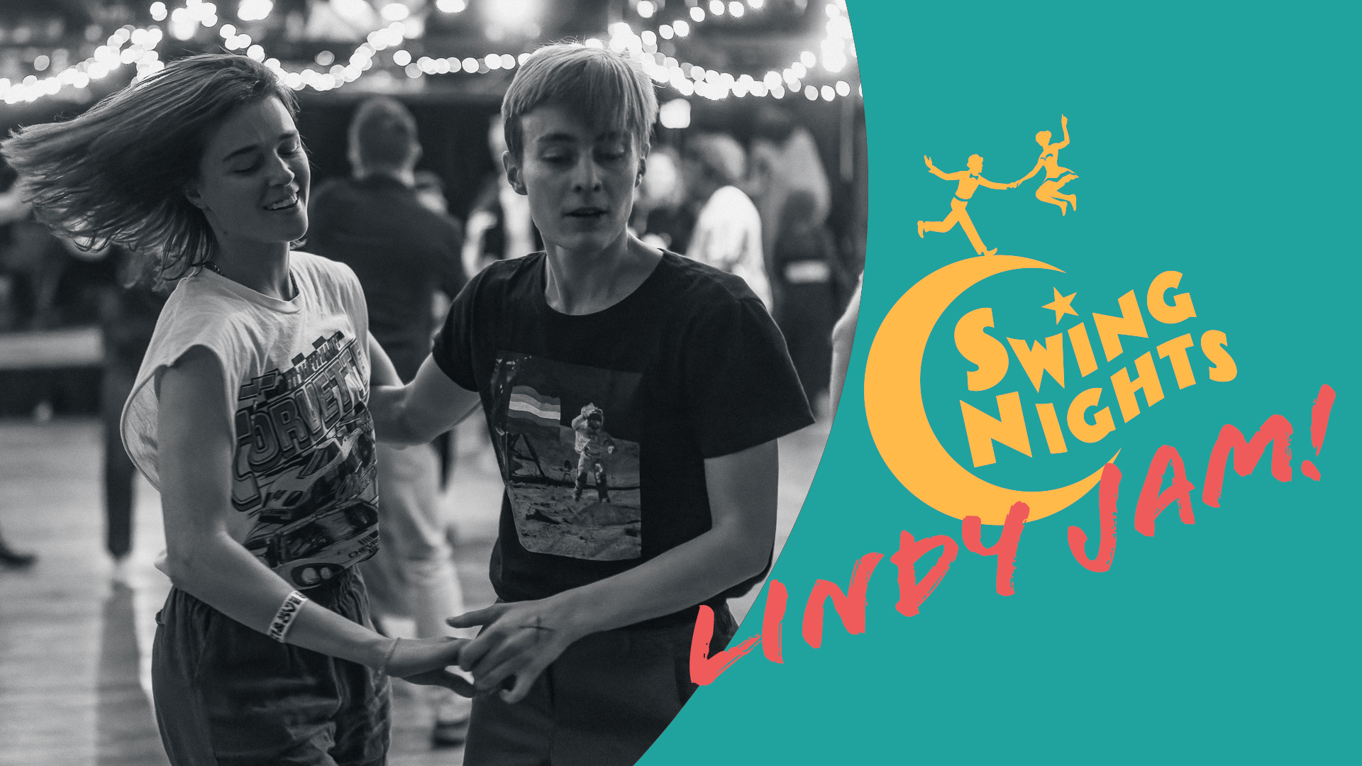 DJ's Bethany and Heather at Swing Nights' Lindy Jam!
