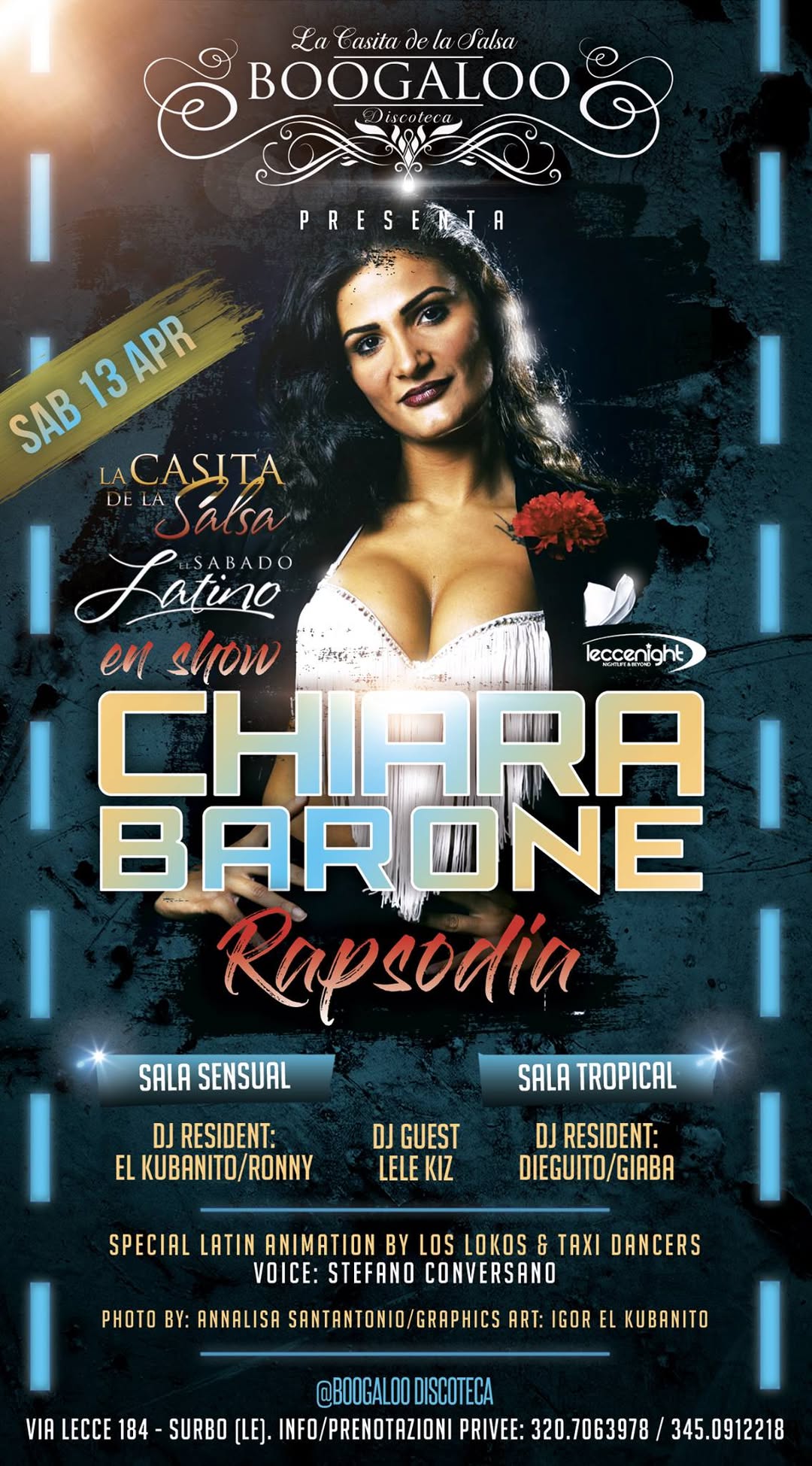 Boogaloo "El Sabado Latino" 13 Aprile 2019
