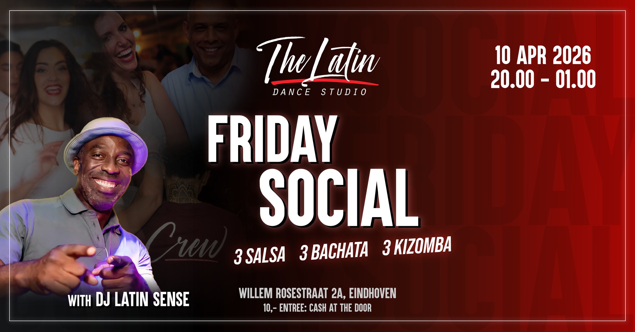 SBK Friday Social Dance with DJ Latin Sense!