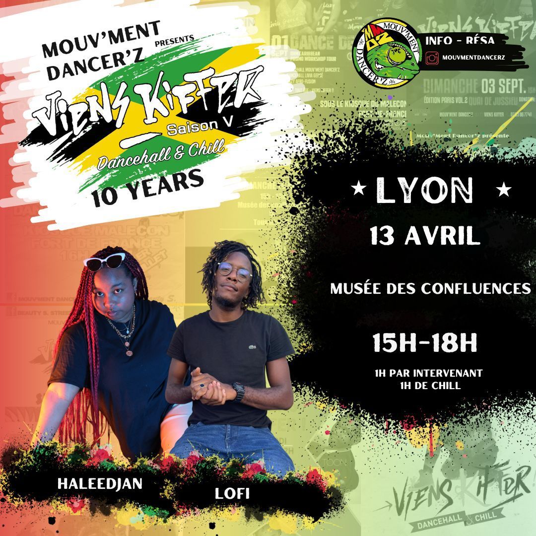 Viens kiffer "Dancehall and Chill" 10 years