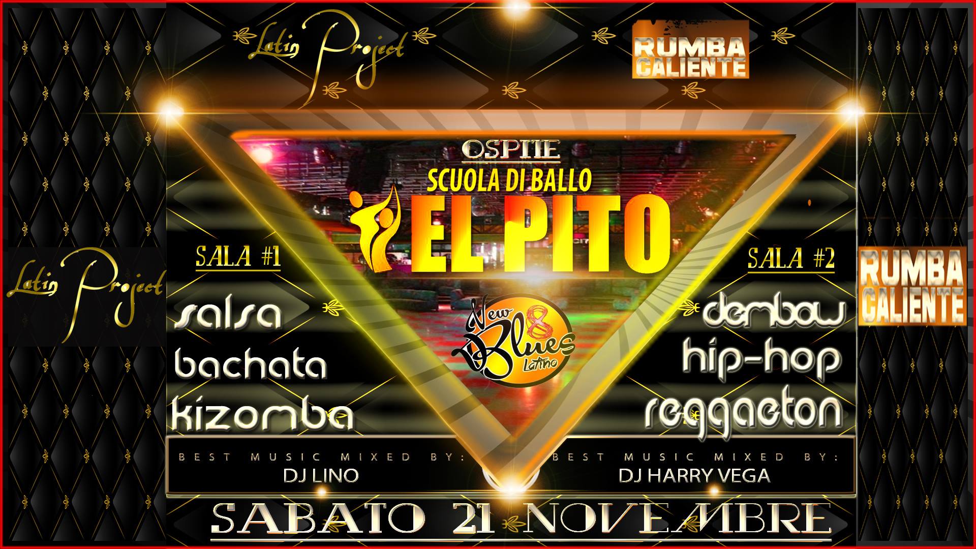 New 8 Blues Latino Party 360°