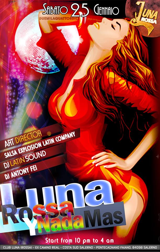 Salsa Explosion PRESENTA Sabato 25.1.14@@@Luna Rossa y nada mas@@@