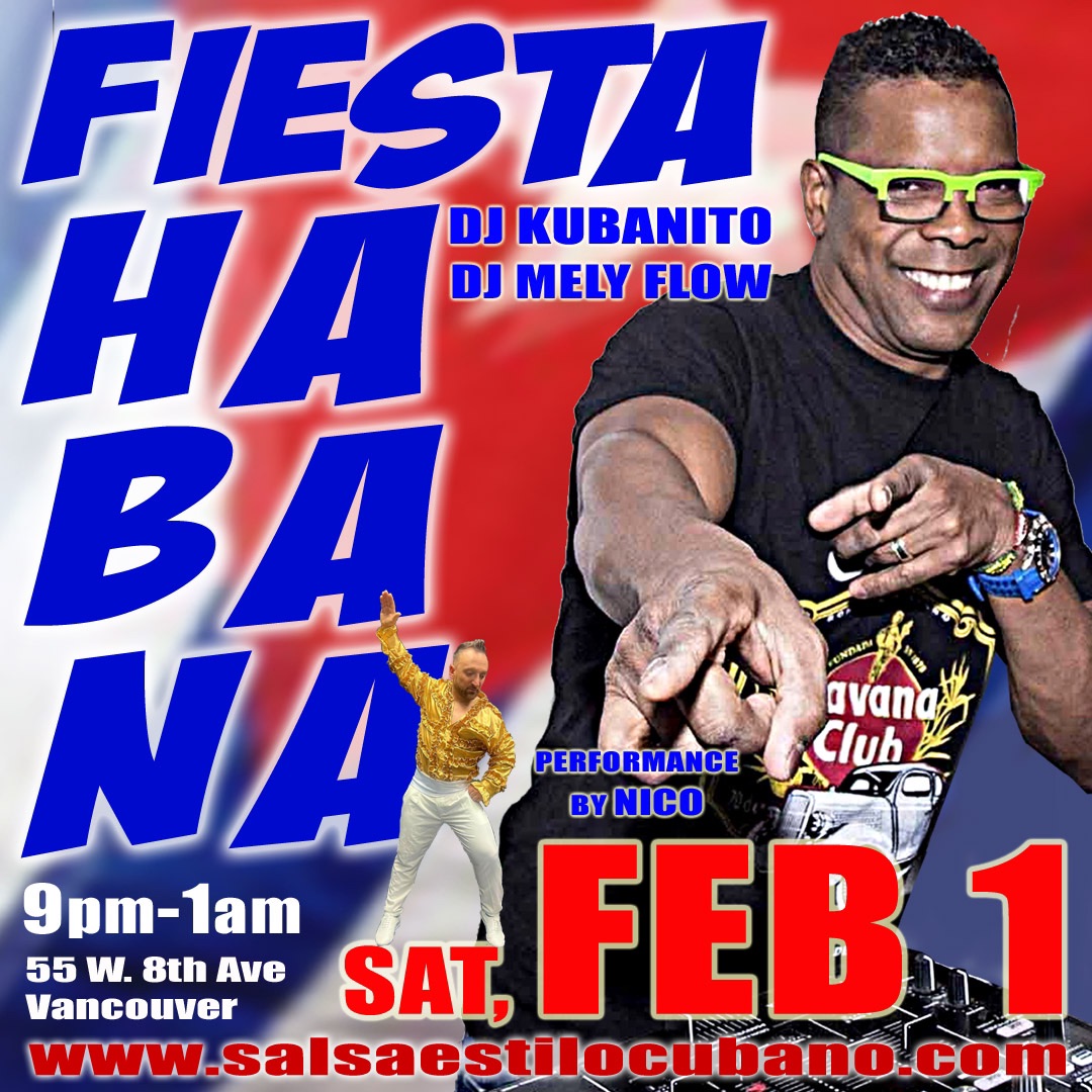 Fiesta Habana With DJ Kubanito!