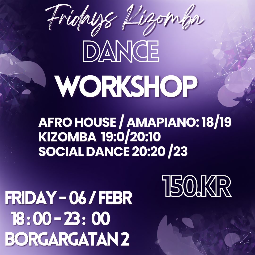 Workshop Afro House, Amapiano, Kizomba & Social Dance