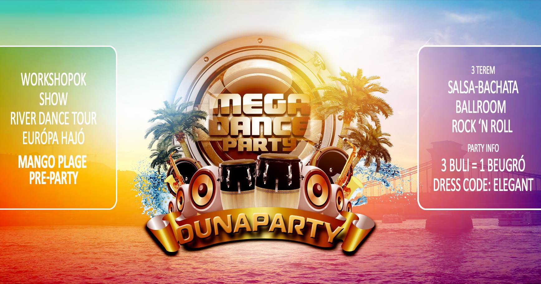 MEGA DANCE PARTY Dunaparty