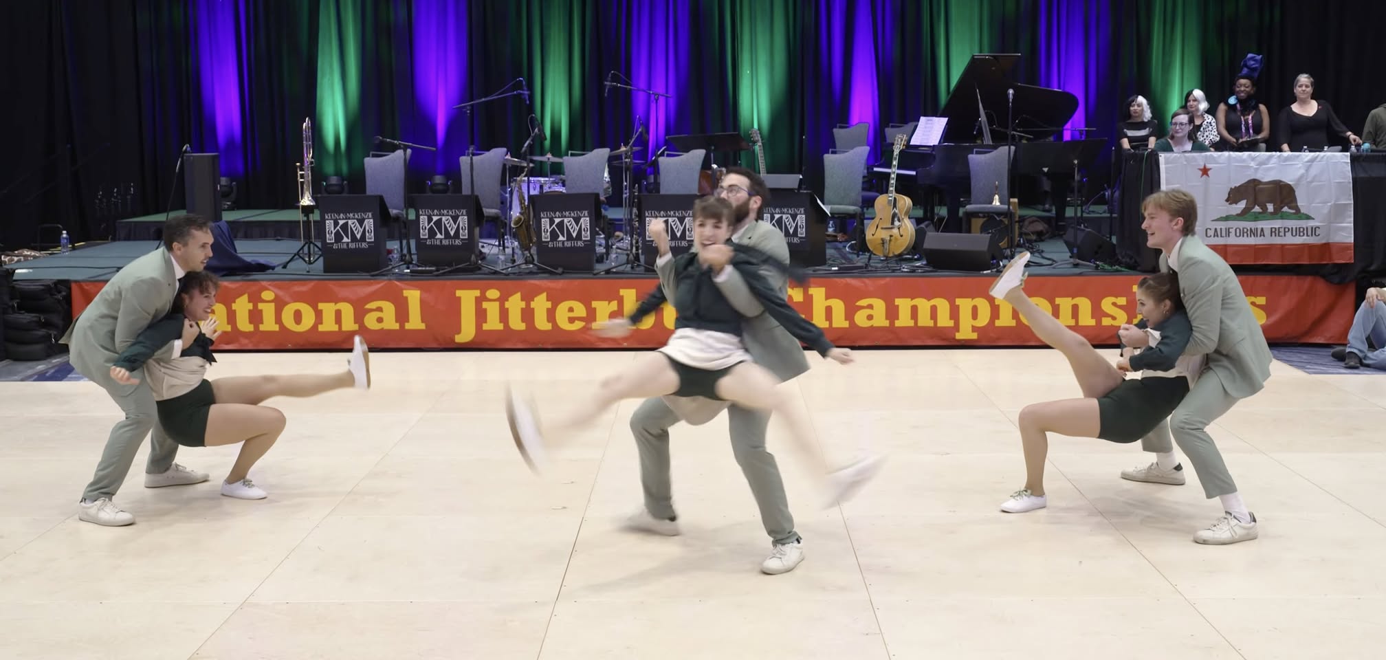 Team Lindy Bingo at Swingin Spring 2026