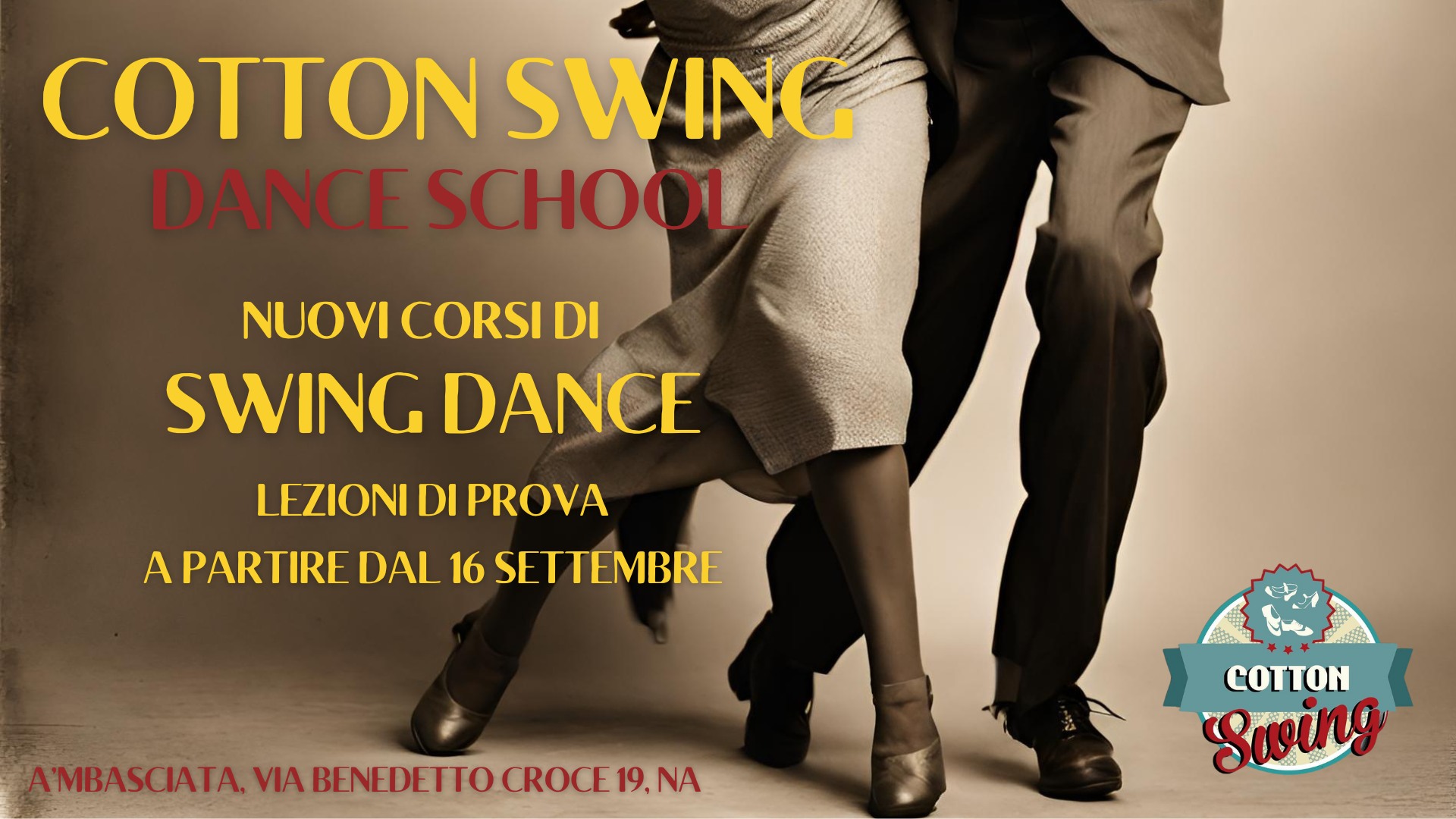 NUOVI CORSI DI SWING DANCE - NAPOLI CENTRO