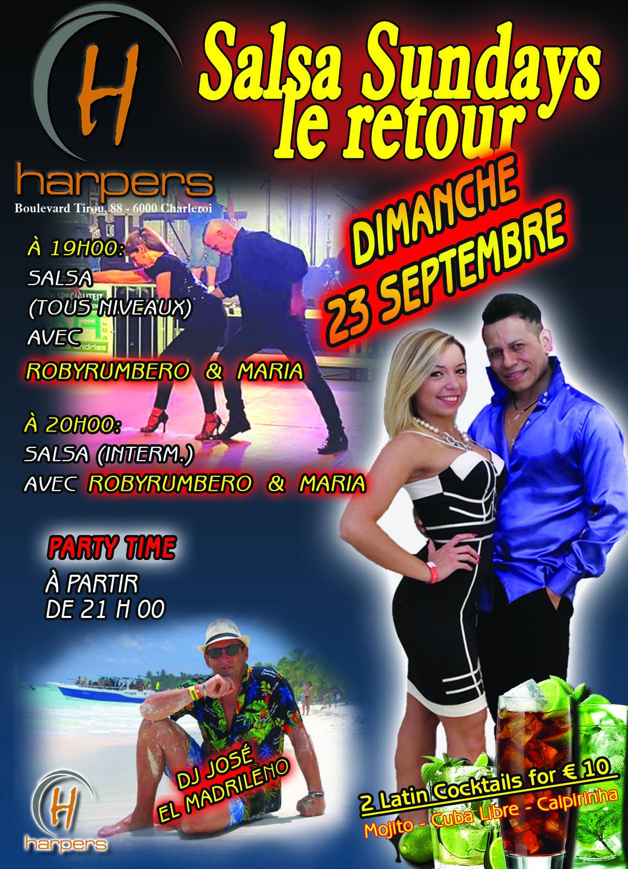 The Harpers Bar Salsa Sundays