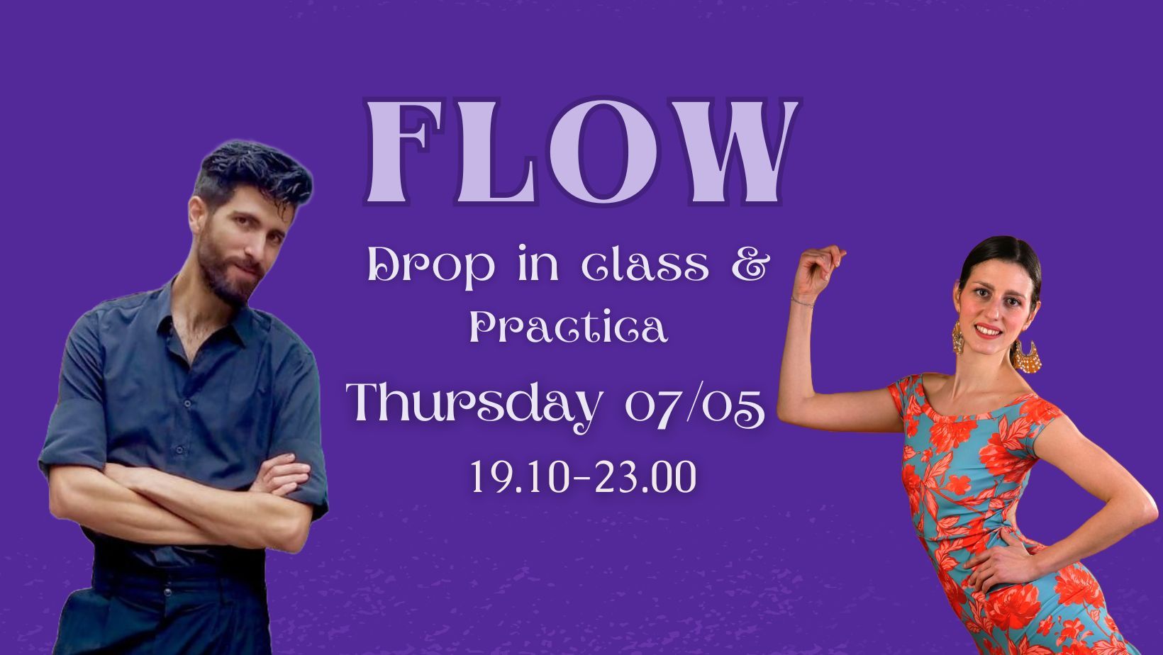 Drop in class & Guided practica with Marcelino & Anna (no partner needed)