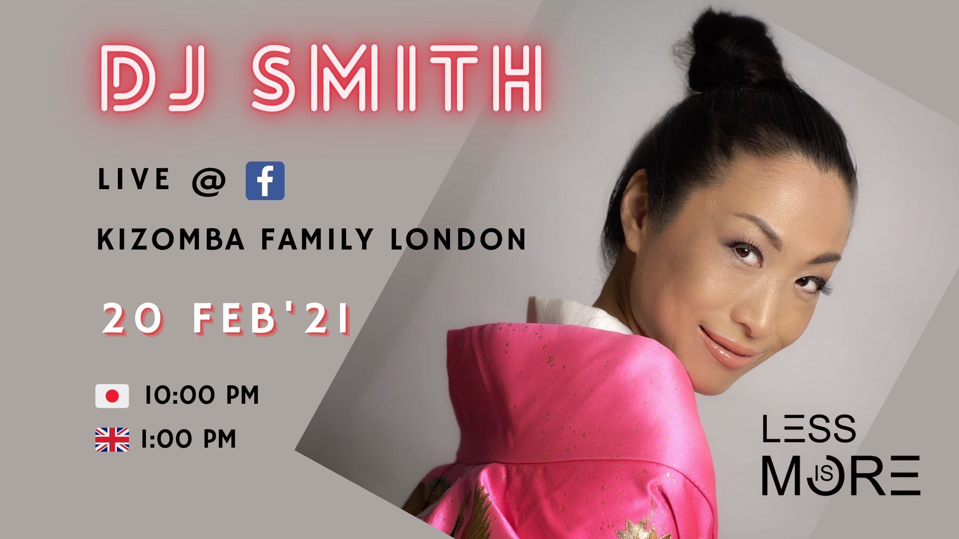 Less Is More Live stream with Dj Smith