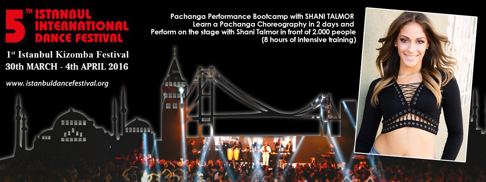 Shani Talmor Pachanga Performance Bootcamp at 5th Istanbul Int.Dance Festival