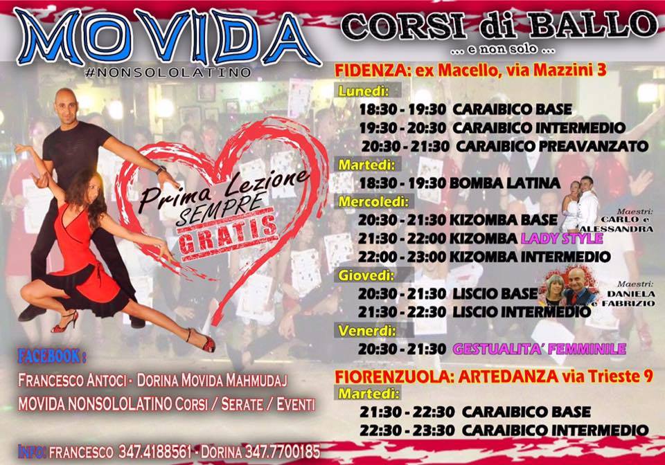 Inaugurazione Corsi Kizomba Scuola Movida - Fidenza (PR)