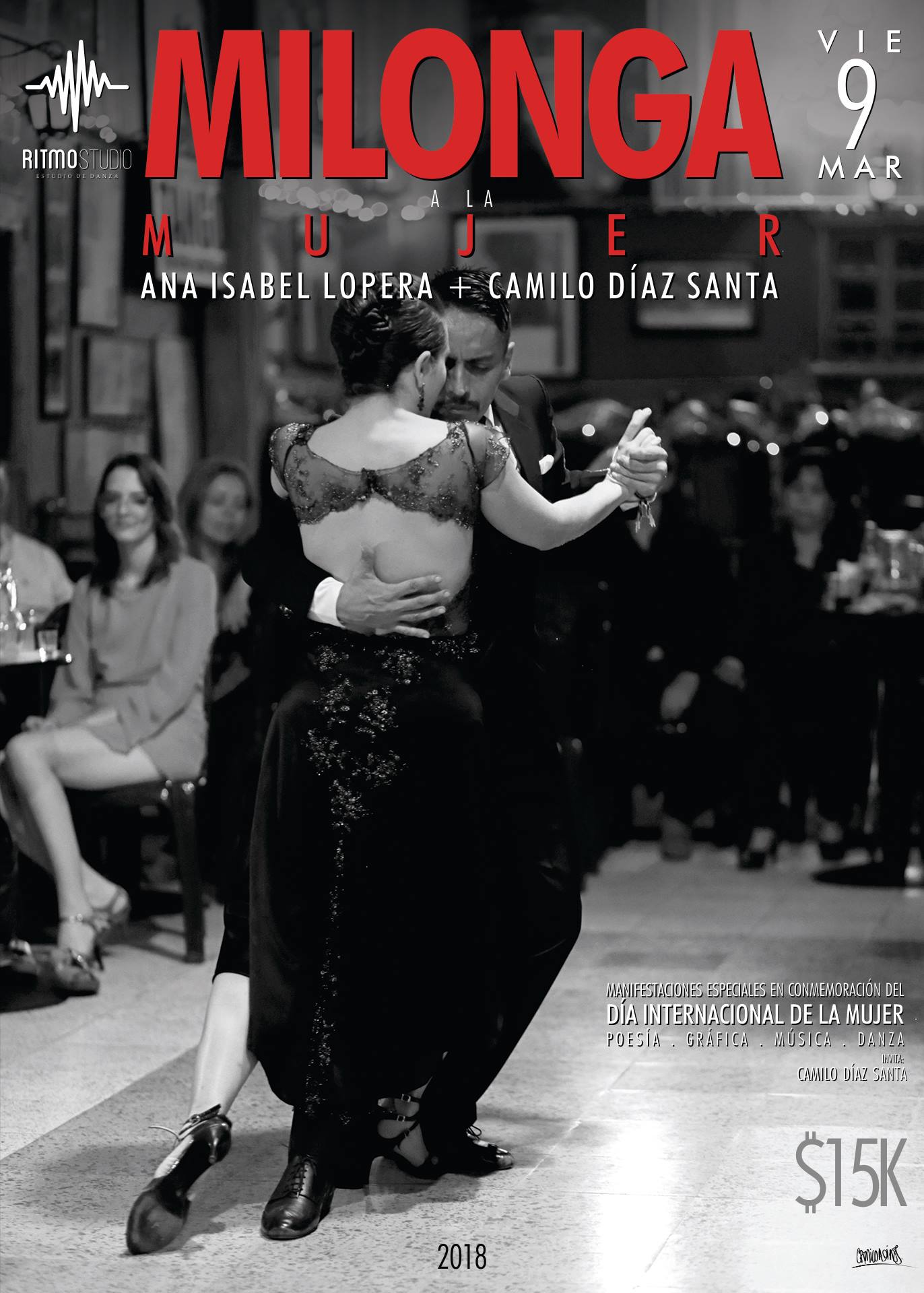 Milonga a la Mujer . Ana Isabel Lopera + Camilo Díaz Santa