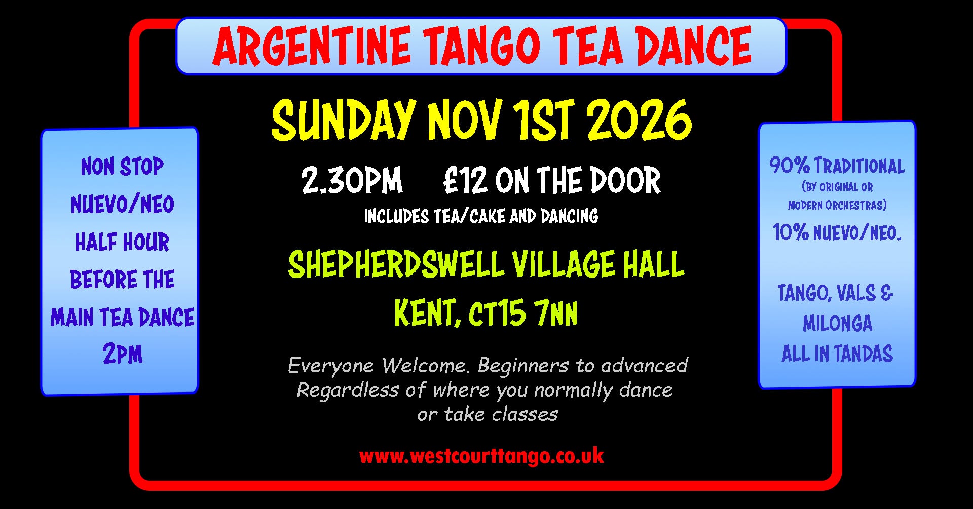 Argentine Tango Tea Dance