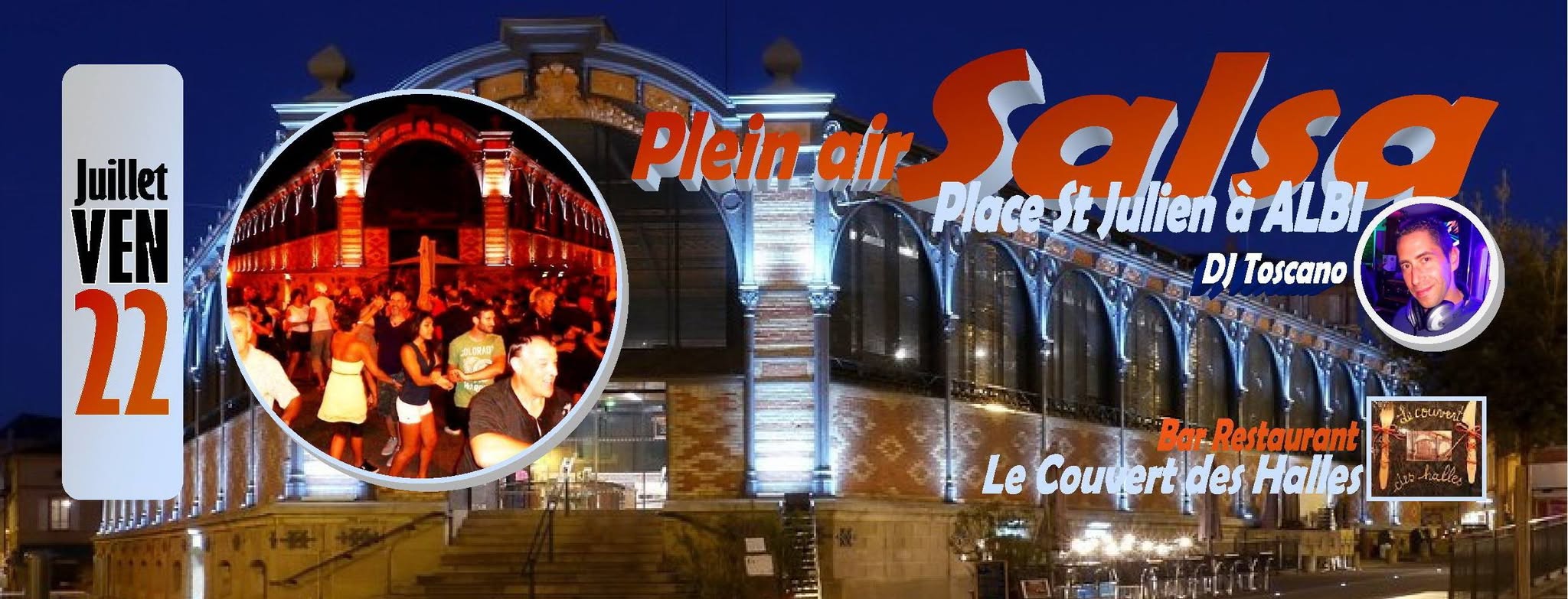 Soirée Annulée ce soir sur Place St Julien à Albi
