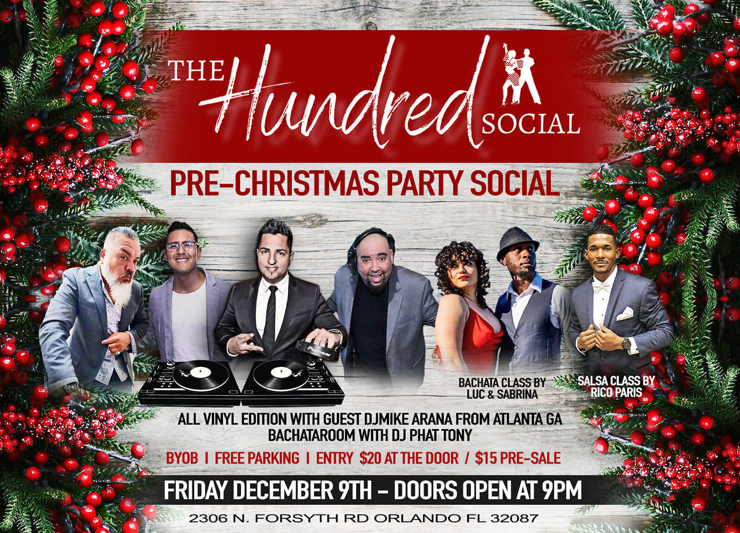 The Hundred Social - Pre-Christmas Party Social